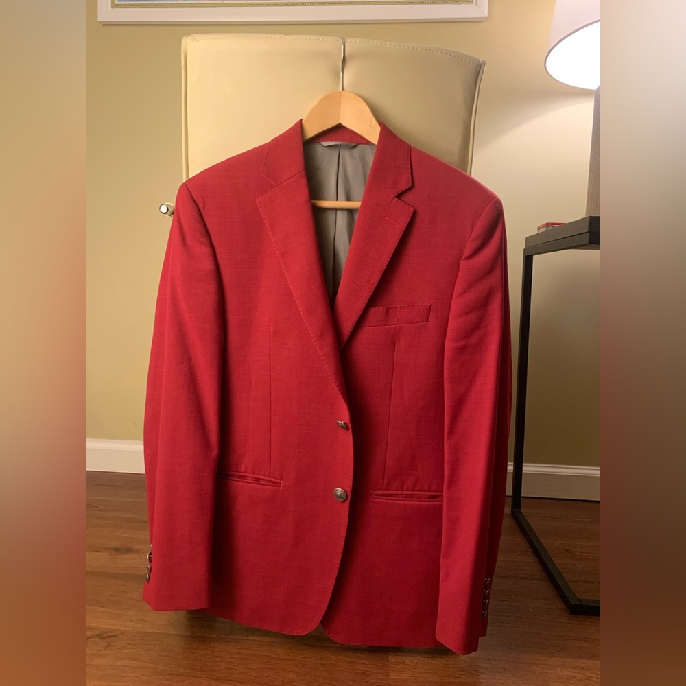 Ralph Lauren red blazer 36S